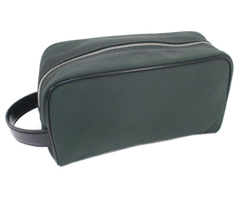 Louis Vuitton Clutch Bag Taiga Parana Green Epicea